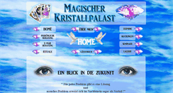 Desktop Screenshot of magischer-kristallpalast.com