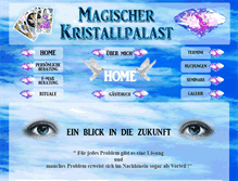 Tablet Screenshot of magischer-kristallpalast.com